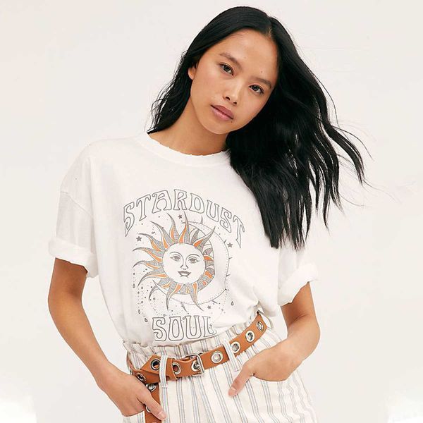 women's t-shirt vintage chic graphic tees women summer funny sun print short sleeve cozy woman tshirts casual streetwear cotton 5pph, White
women's t-shirt vintage chic graphic tees women summer funny sun print short sleeve cozy woman tshirts casual streetwear cotton 5pph, White
