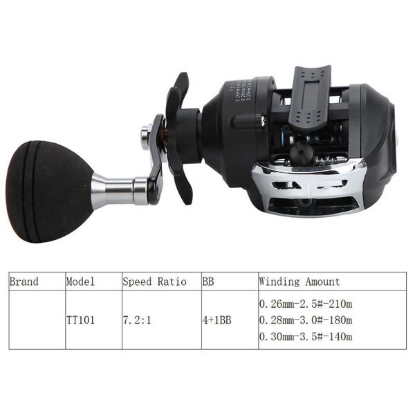 baitcasting reels fishing reel high speed 7.2:1 water drop wheel left/right handed 4+1bb saltwater sea ocean accesories
baitcasting reels fishing reel high speed 7.2:1 water drop wheel left/right handed 4+1bb saltwater sea ocean accesories
