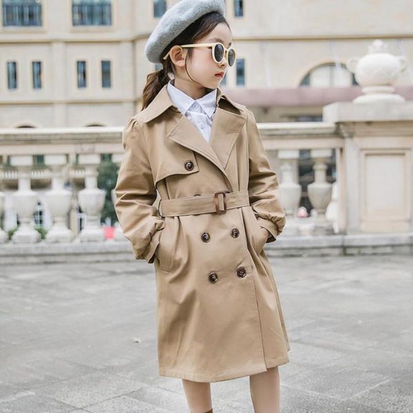 spring autumn girls trench jackets solid children windbreaker coats fashion brand teenage long outerwear 16y ws992 coat, Blue;gray
spring autumn girls trench jackets solid children windbreaker coats fashion brand teenage long outerwear 16y ws992 coat, Blue;gray