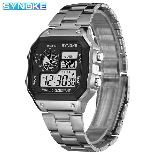 wristwatches mens watches synoke sliver gold men watch digital led leisure plastic waterproof life relogio masculino, Slivery;brown
wristwatches mens watches synoke sliver gold men watch digital led leisure plastic waterproof life relogio masculino, Slivery;brown