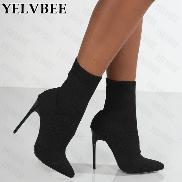 boots high heels shoes 2021 autumn winter women's designer knitting weave snow sock fashion pumps dress casual, Black
boots high heels shoes 2021 autumn winter women's designer knitting weave snow sock fashion pumps dress casual, Black