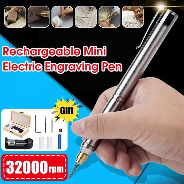 professiona electric drills 32000 rpm cordless engraving pen wood stone grinder rotary tools diy handheld polishing tool with drill bits
professiona electric drills 32000 rpm cordless engraving pen wood stone grinder rotary tools diy handheld polishing tool with drill bits