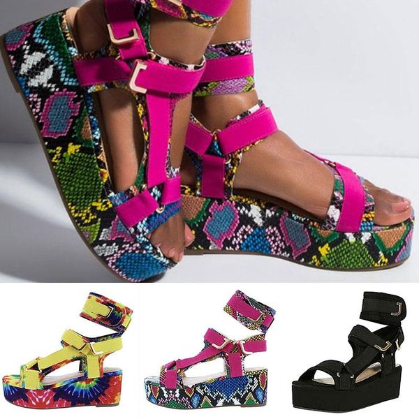 sandals classic summer woman flat bottoms snake pattern thick soles women's roman shoes sandalia feminina for fashion, Black
sandals classic summer woman flat bottoms snake pattern thick soles women's roman shoes sandalia feminina for fashion, Black