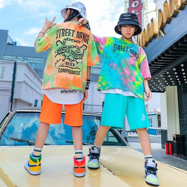 stage wear children's hip-hop clothes boys summer jazz performance costume girls short-sleeved hiphop shorts cheerleader clothing dn941, Black;red
stage wear children's hip-hop clothes boys summer jazz performance costume girls short-sleeved hiphop shorts cheerleader clothing dn941, Black;red