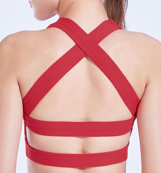 women cross-back yoga sports bras running -proof gather stereotypes fitness vest female workout bra gym clothing, White;black
women cross-back yoga sports bras running -proof gather stereotypes fitness vest female workout bra gym clothing, White;black
