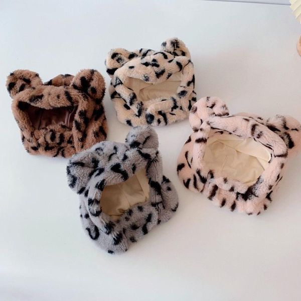 caps & hats children's boys girls cute little bear ear autumn winter keep warm leopard plush hat, Yellow
caps & hats children's boys girls cute little bear ear autumn winter keep warm leopard plush hat, Yellow