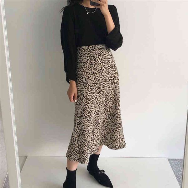 summer leopard print women high waist long skirts new harajuku streetwear thin section a-line skirt faldas jupe 210323, Black
summer leopard print women high waist long skirts new harajuku streetwear thin section a-line skirt faldas jupe 210323, Black