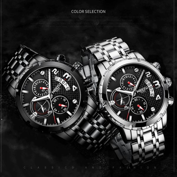 2022NEW NIBOSI Men Relogio Masculino Top Brand Big Men's Quartz Watches Waterproof Wristwatch Male Military Watch Dropship, Green
2022NEW NIBOSI Men Relogio Masculino Top Brand Big Men's Quartz Watches Waterproof Wristwatch Male Military Watch Dropship, Green