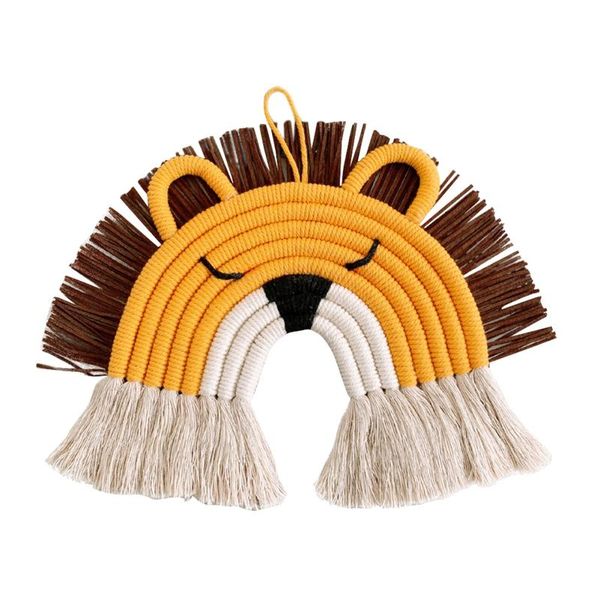 cartoon mmacrame rrainbow fawn lion pendant hand-woven wall tapestry children's room decor hanging ornament decorative objects & figuri
cartoon mmacrame rrainbow fawn lion pendant hand-woven wall tapestry children's room decor hanging ornament decorative objects & figuri