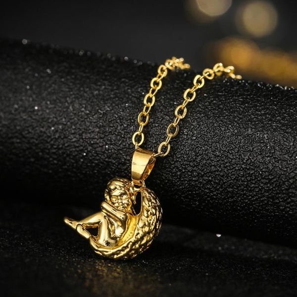 pendant necklaces style luxury angel baby fashion exquisite lady gold color necklace charm bride wedding engagement jewelry gifts, Silver
pendant necklaces style luxury angel baby fashion exquisite lady gold color necklace charm bride wedding engagement jewelry gifts, Silver