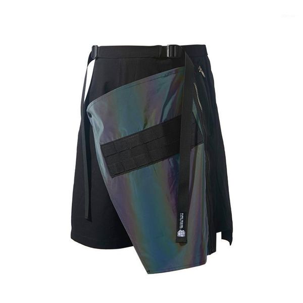 men's shorts pupil travel pt-1914 techwear reflective drawcord waist cargo molle design punk style hip hop fashion, White;black
men's shorts pupil travel pt-1914 techwear reflective drawcord waist cargo molle design punk style hip hop fashion, White;black