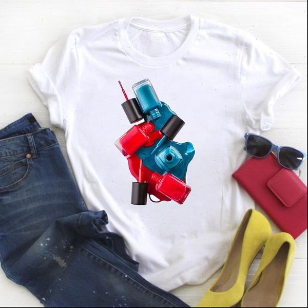 women t shirts 3d fingernail beauty aesthetic print kawaii ladies summer tee female shirt clothes womens graphic, White
women t shirts 3d fingernail beauty aesthetic print kawaii ladies summer tee female shirt clothes womens graphic, White
