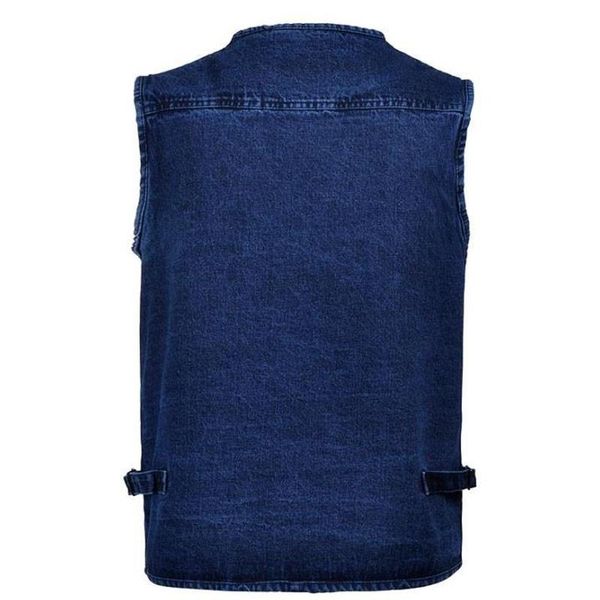 men's vests man spring 5xl denim vest male plus size jeans men multi pocket pography mens sleeveless jacket colete, Black;white
men's vests man spring 5xl denim vest male plus size jeans men multi pocket pography mens sleeveless jacket colete, Black;white