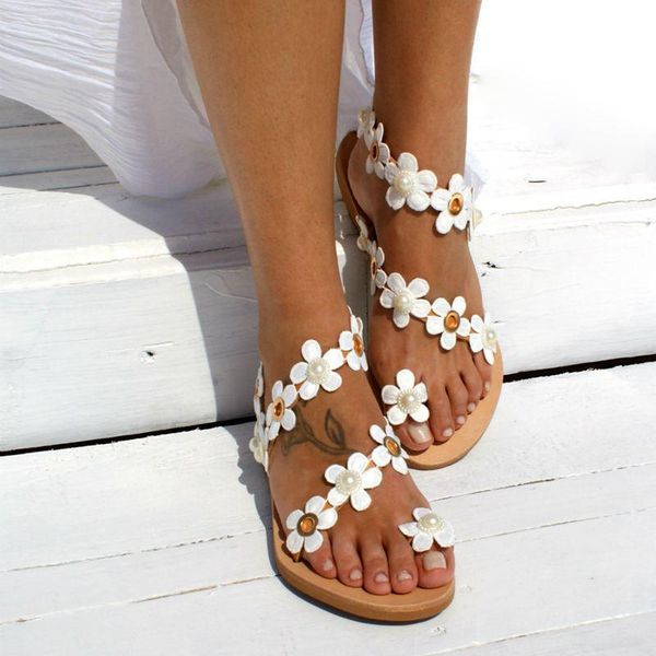 sandals white pearl flower summer roman slip-on flat set women large size 40-44 drop, Black
sandals white pearl flower summer roman slip-on flat set women large size 40-44 drop, Black