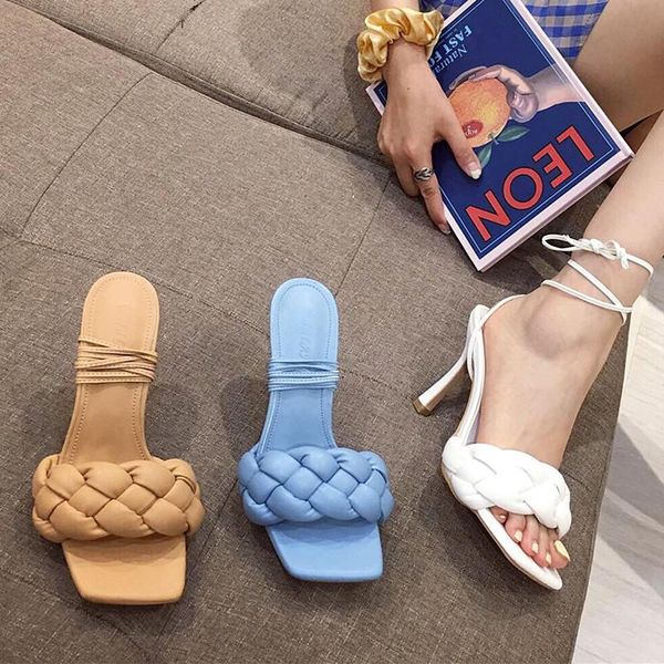 sandals women strappy high heeled woven cross stripper lace up 2021 summer brand design white blue shoes, Black
sandals women strappy high heeled woven cross stripper lace up 2021 summer brand design white blue shoes, Black