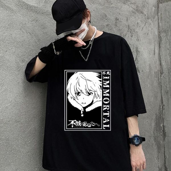 men's t-shirts to your eternity graphic t-shirt woman harajuku anime manga t shirt hip hop tee male, White;black
men's t-shirts to your eternity graphic t-shirt woman harajuku anime manga t shirt hip hop tee male, White;black