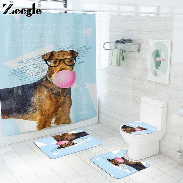 bath mats pet printed home decor mat and waterproof shower curtain set memory foam toilet seat cover anti-slip floor
bath mats pet printed home decor mat and waterproof shower curtain set memory foam toilet seat cover anti-slip floor