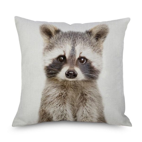cushion/decorative pillow raccoon tiger poster cushion covers animals pillowcases decoration modern decorative case sofa decor
cushion/decorative pillow raccoon tiger poster cushion covers animals pillowcases decoration modern decorative case sofa decor