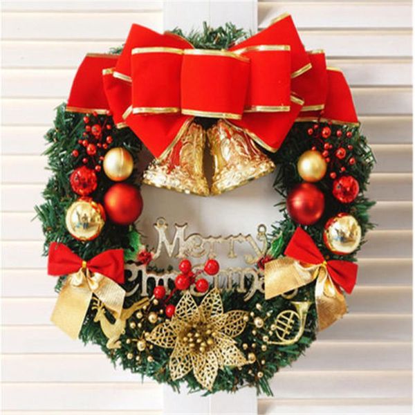 decorative flowers & wreaths christmas wreath bow pine needle decoration for home party year gift ornaments supplies 1pcs
decorative flowers & wreaths christmas wreath bow pine needle decoration for home party year gift ornaments supplies 1pcs
