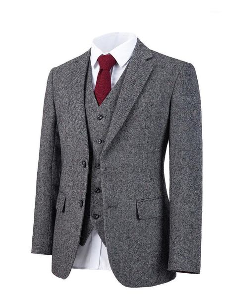 men's suits & blazers (jacket+pants+vest) special steel tweed grey vintage male formal clothes 3 piece for man 2021 groomsman wedding c, White;black
men's suits & blazers (jacket+pants+vest) special steel tweed grey vintage male formal clothes 3 piece for man 2021 groomsman wedding c, White;black