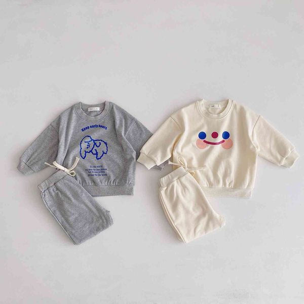 autumn baby boys and girls cartoon printed outfits infants pure cotton long sleeve sweatshirt sweatpants 2 pcs sets 210508, White
autumn baby boys and girls cartoon printed outfits infants pure cotton long sleeve sweatshirt sweatpants 2 pcs sets 210508, White