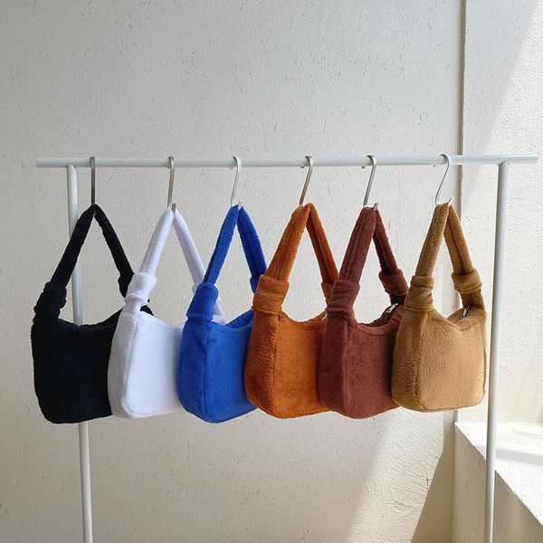 evening bags in winter women's fashion shoulder simple candy-colored plush underarm handbags
evening bags in winter women's fashion shoulder simple candy-colored plush underarm handbags