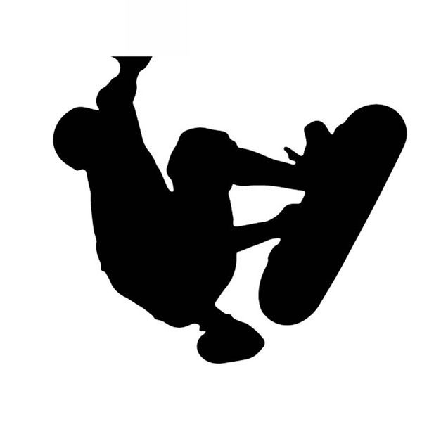 skateboard teenager pattern decals fashion car decoration personality car window waterproof sticker black/white, 15cm*14cm
skateboard teenager pattern decals fashion car decoration personality car window waterproof sticker black/white, 15cm*14cm