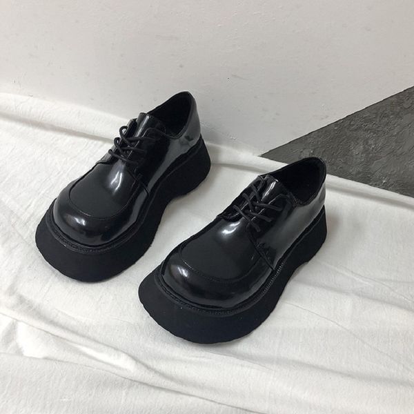 dress shoes boussac round toe platform oxford for chunky british style high heel pumps lace up mary janes e03t, Black
dress shoes boussac round toe platform oxford for chunky british style high heel pumps lace up mary janes e03t, Black