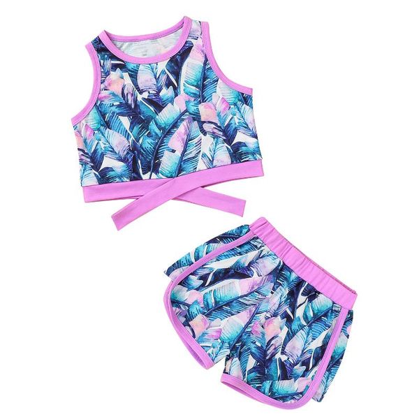 baby girl swimsuit, flower printed sling vest, no-sleeve beach summer high waist shirt and shorts clothing sets, White
baby girl swimsuit, flower printed sling vest, no-sleeve beach summer high waist shirt and shorts clothing sets, White