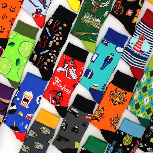men's socks colorful winter combed cotton soft wear warm funny happy men women long calcetines de hombre business dress, Black
men's socks colorful winter combed cotton soft wear warm funny happy men women long calcetines de hombre business dress, Black