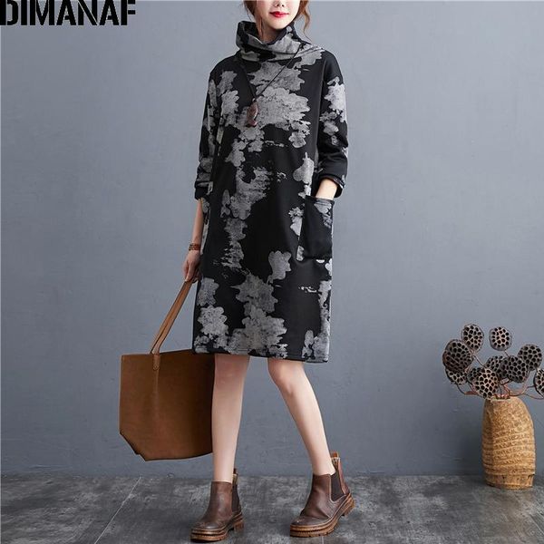 plus size women dress vintgae long sleeve turtleneck winter flocking print floral female vestidos cotton thick loose casual dresses, Black;gray
plus size women dress vintgae long sleeve turtleneck winter flocking print floral female vestidos cotton thick loose casual dresses, Black;gray