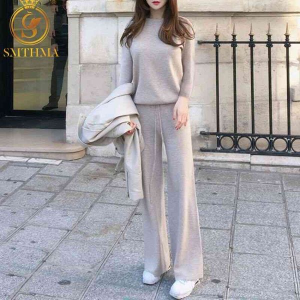 winter 2 pcs set women knit wide leg pants + sweater s trousers suit two piece costumes for 210520, White
winter 2 pcs set women knit wide leg pants + sweater s trousers suit two piece costumes for 210520, White