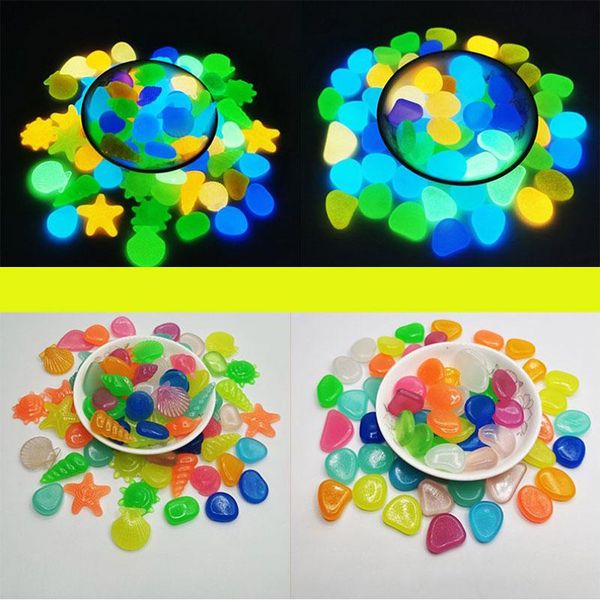 garden decorations 80/100pcs luminous glowing stones shell shaped starfish for fish tank walkways glow in the dark pebbles decor
garden decorations 80/100pcs luminous glowing stones shell shaped starfish for fish tank walkways glow in the dark pebbles decor