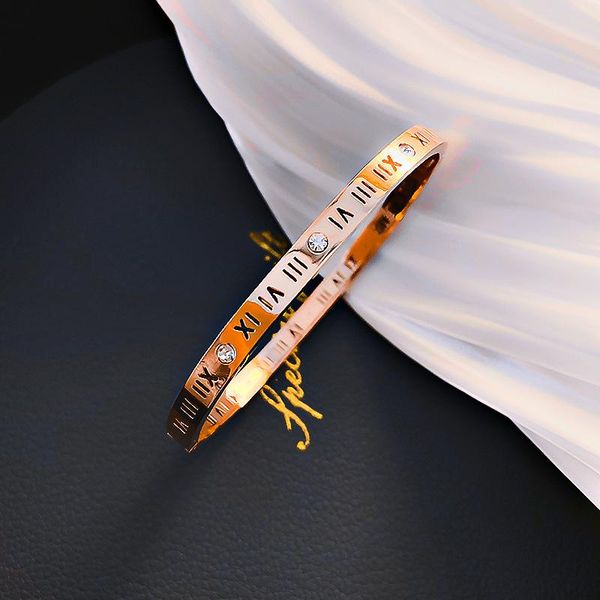 bangle fashion design bracelet women lovers' titanium steel & bracelets for jewelry gift rhinestone, Black
bangle fashion design bracelet women lovers' titanium steel & bracelets for jewelry gift rhinestone, Black