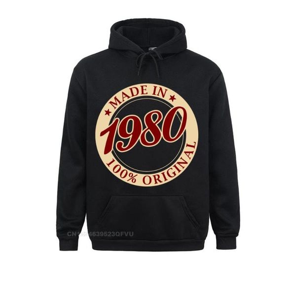 men's hoodies & sweatshirts men in 1980 vintage 40 years old 40th birthday gift cotton clothing funny crew neck pullover hoodie harajuk, Black
men's hoodies & sweatshirts men in 1980 vintage 40 years old 40th birthday gift cotton clothing funny crew neck pullover hoodie harajuk, Black