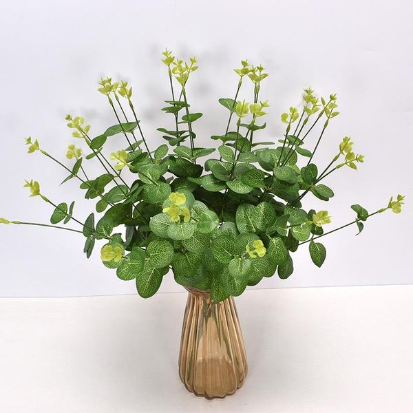 decorative flowers & wreaths 2/5/10pcs simulated eucalyptus green plant leaf branch artificial wedding props simulation home decor
decorative flowers & wreaths 2/5/10pcs simulated eucalyptus green plant leaf branch artificial wedding props simulation home decor