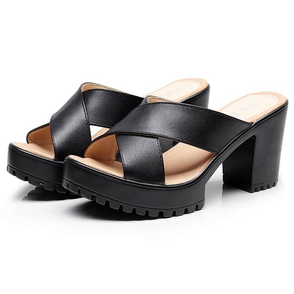 peep toe white black summer shoes 2021 fashion women's slippers for ladies high heels platform with block work
peep toe white black summer shoes 2021 fashion women's slippers for ladies high heels platform with block work
