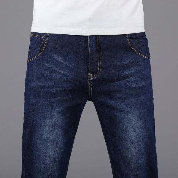 men's jeans summer 2021 and thin cropped denim shorts elastic straight loose casual business fashion slim fit pants, Blue
men's jeans summer 2021 and thin cropped denim shorts elastic straight loose casual business fashion slim fit pants, Blue