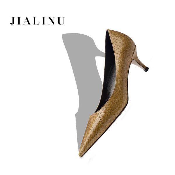 dress shoes jialinu 2021 spring/autumn shoe woman snakeskin stilettos heel female pointed toe shallow thin heels leather pumps, Black
dress shoes jialinu 2021 spring/autumn shoe woman snakeskin stilettos heel female pointed toe shallow thin heels leather pumps, Black