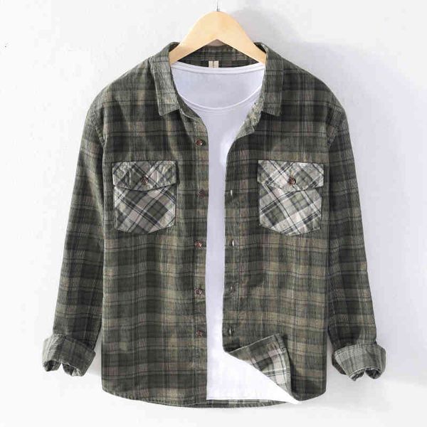 men's t-shirts 100% cotton corduroy brand casual for men fashion comfortable shirt mens plaid shirts male green overhemd zfkl, White;black
men's t-shirts 100% cotton corduroy brand casual for men fashion comfortable shirt mens plaid shirts male green overhemd zfkl, White;black