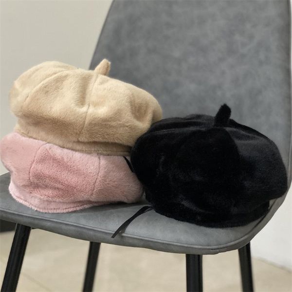 berets candy colors beret faux fur fashion couples keep warm in autumn and winter painter hat women's gorras, Blue;gray
berets candy colors beret faux fur fashion couples keep warm in autumn and winter painter hat women's gorras, Blue;gray