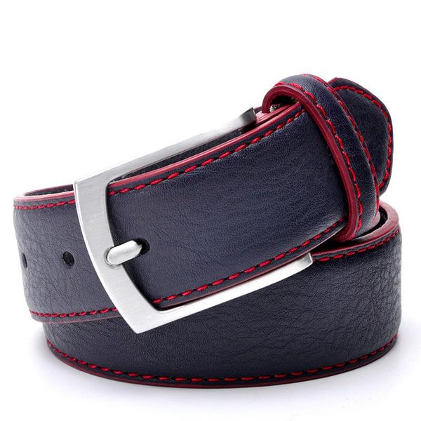 belts foreign trade leather men's belt pin buckle cowhide designer high-quality trendy casual business all-match for men2021 gift, Black;brown
belts foreign trade leather men's belt pin buckle cowhide designer high-quality trendy casual business all-match for men2021 gift, Black;brown