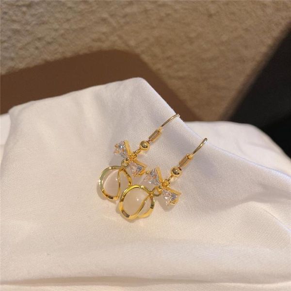 fashion small female fresh ins wind bow earrings micro-inlaid daily wild personality ear stud, Golden;silver
fashion small female fresh ins wind bow earrings micro-inlaid daily wild personality ear stud, Golden;silver