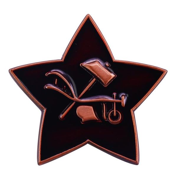 pins, brooches russian hammer and plough star hat badge used by the red army from 1918 to 1922, Gray
pins, brooches russian hammer and plough star hat badge used by the red army from 1918 to 1922, Gray