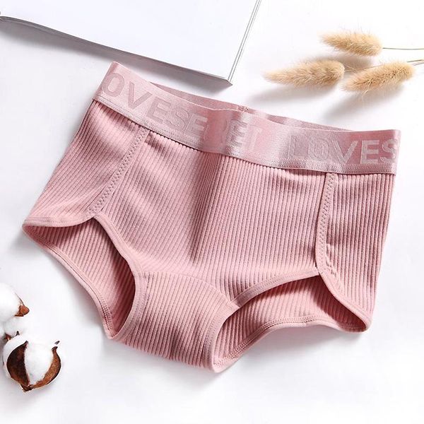 women panties cotton mid-waist lingerie underwear female seamless solid color briefs breathable casual fashion women's, Black;pink
women panties cotton mid-waist lingerie underwear female seamless solid color briefs breathable casual fashion women's, Black;pink