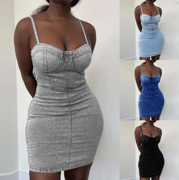 casual dresses summer women female solid color dress suspender sleeveless high waist tight printed slim short a-line, Black;gray
casual dresses summer women female solid color dress suspender sleeveless high waist tight printed slim short a-line, Black;gray
