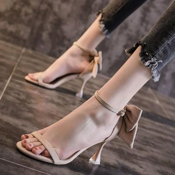 dress shoes 1 pair bowknot decor women sandal open toe fashion high-heeled summer for party, Black
dress shoes 1 pair bowknot decor women sandal open toe fashion high-heeled summer for party, Black