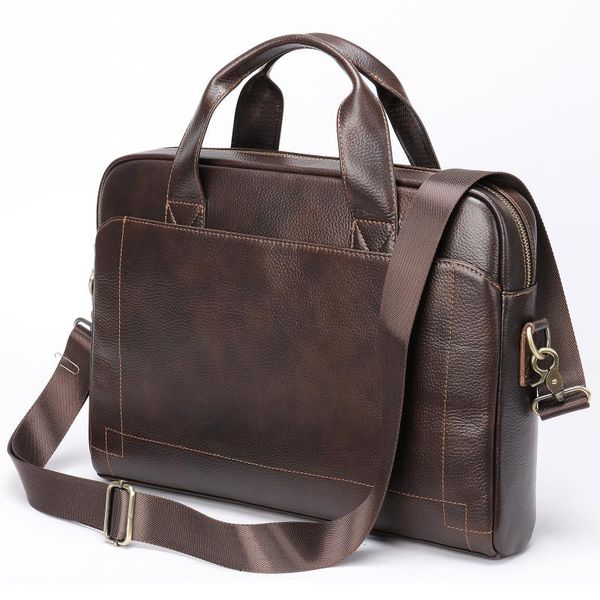 briefcases genuine leather men's handbags fashion briefcase large tote lapbag business vintage office male shoulder messenger
briefcases genuine leather men's handbags fashion briefcase large tote lapbag business vintage office male shoulder messenger