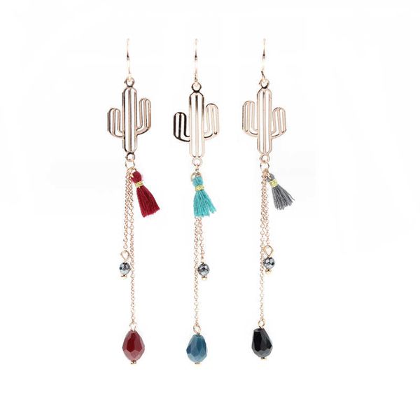 women's cactus tassel dangle chandelier earrings dymfe027 fashion gift national style women diy jewelry earring, Silver
women's cactus tassel dangle chandelier earrings dymfe027 fashion gift national style women diy jewelry earring, Silver