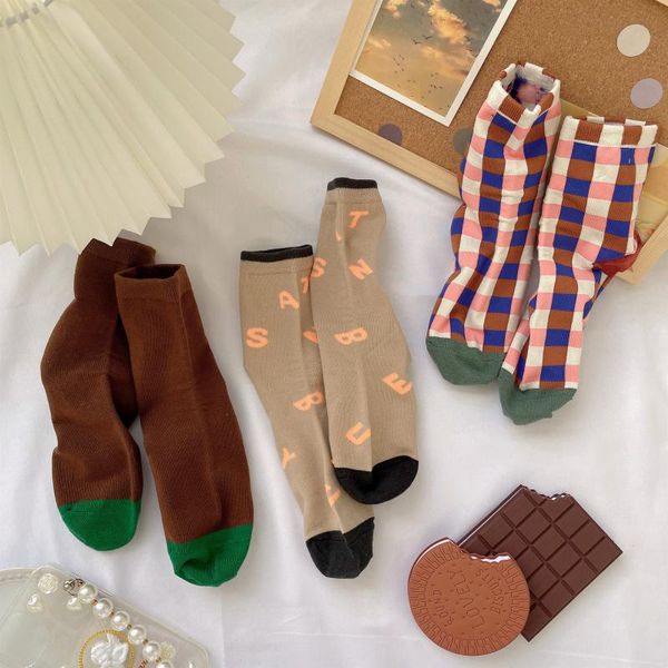 men's socks 1 pair and women's socks, plaid tube all-match student autumn winter fashion, Black
men's socks 1 pair and women's socks, plaid tube all-match student autumn winter fashion, Black